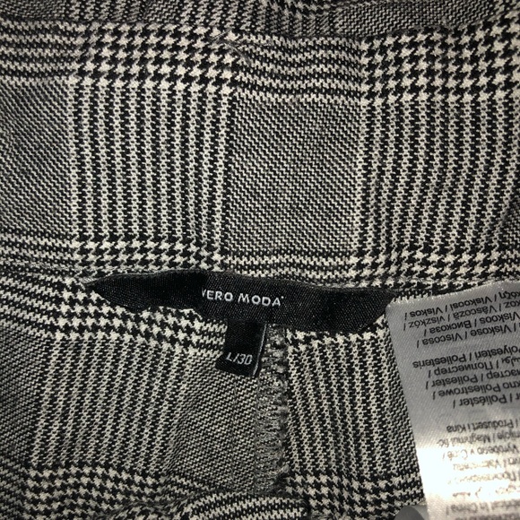 Plaid pants grey and black - Picture 2 of 2